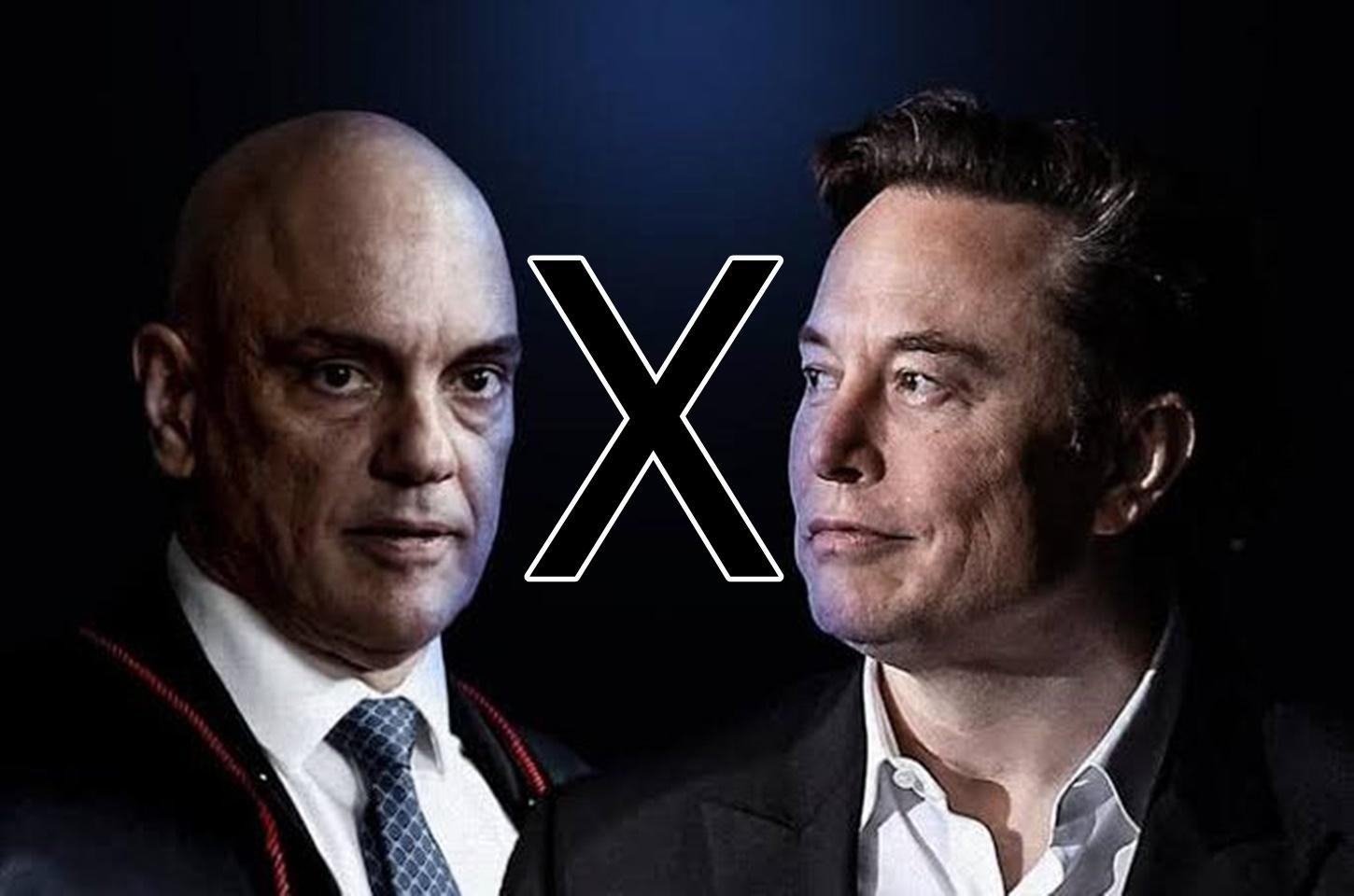 Musk se recusa a apresentar representante legal do X no país e volta a fazer acusações contra Moraes