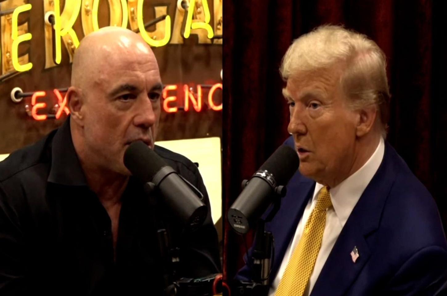 YouTube e Google são acusados de censura após entrevista de Joe Rogan com Trump se tornar quase impossível de encontrar: “Sem explicação lógica”