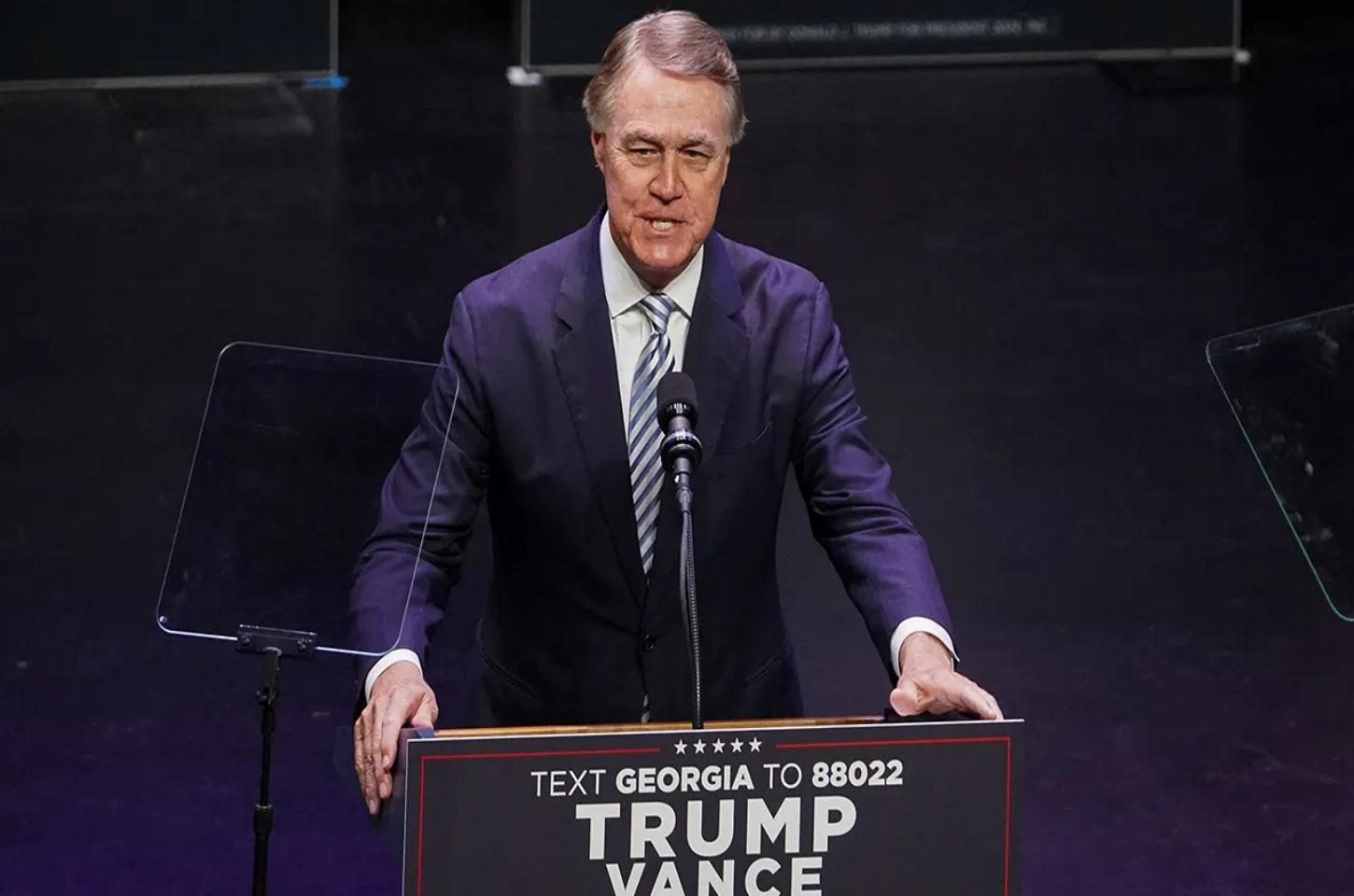 Trump nomeia ex-senador David Perdue como embaixador na China