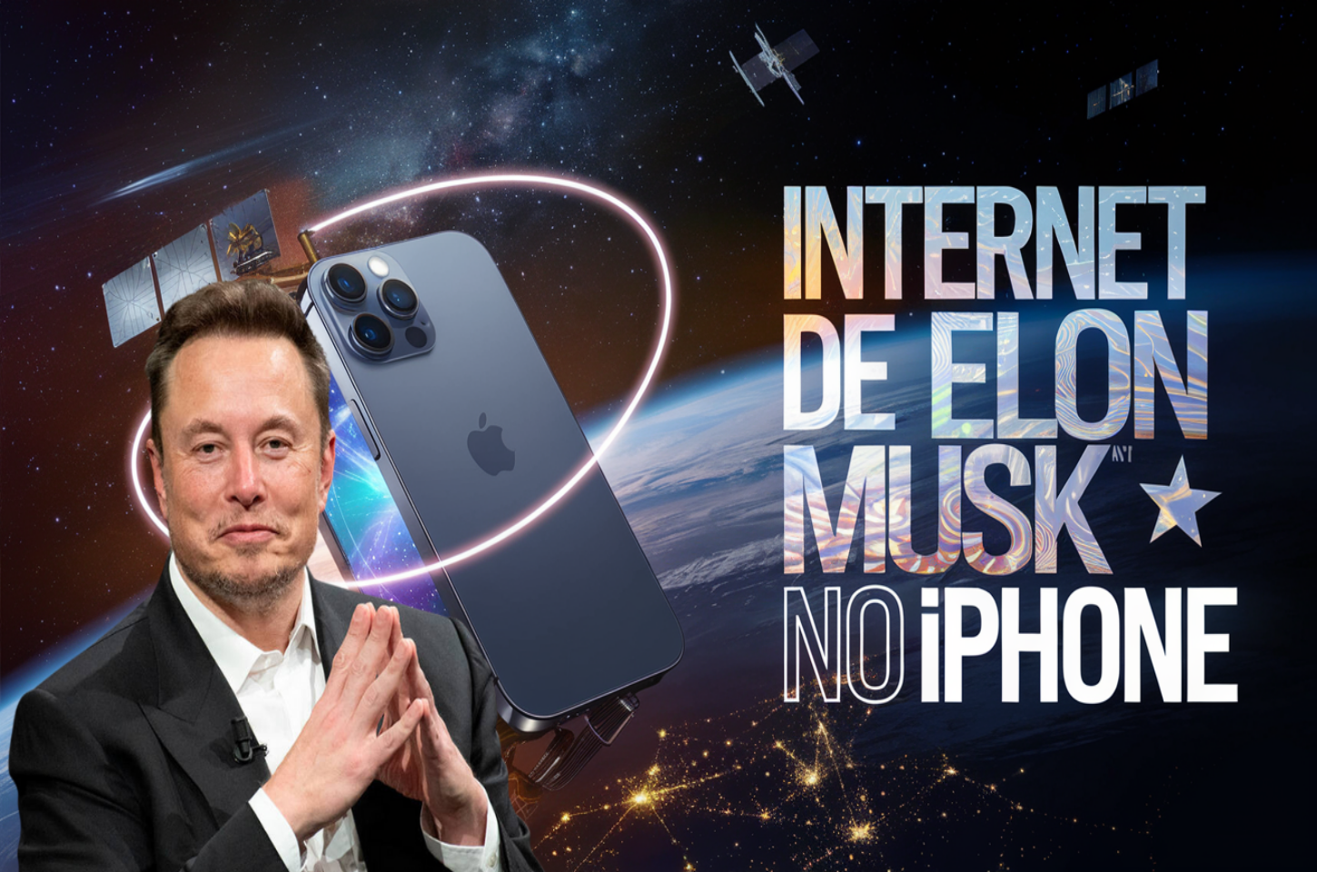 Apple se une a Elon Musk e agora iPhones se conectam com Starlink sem precisar de antena